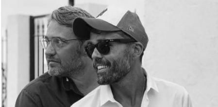 Máximo Huerta y su pareja