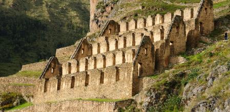 Fortaleza inca de Ollantaytambo.