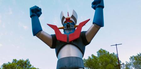 Mazinger Z de la La urbanización de Mas del Plata.