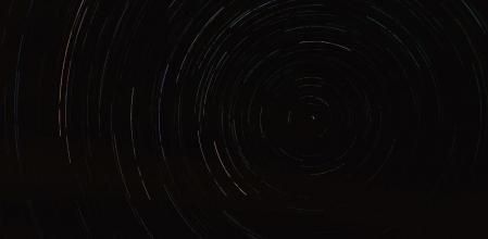 El cielo de la noche en Altet.