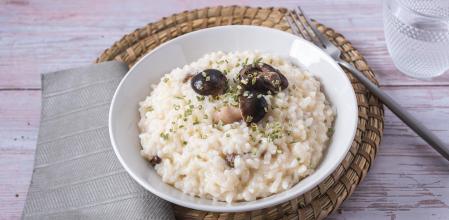 Risotto con setas