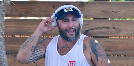 Kiko Rivera pinchando en Chipiona