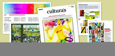 La portada y algunas páginas del suplemento monográfico 'Cultura/s' número 1000