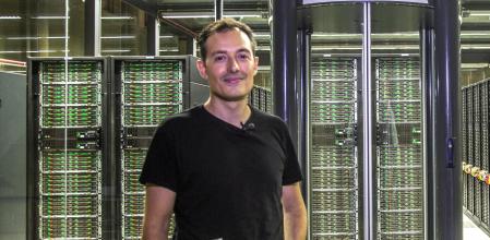 ferran crixent compositor y artur garcia investigador superordenador mare nostrum 10-8-2019 foto kim manresa