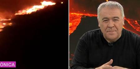 Antonio García Ferreras en el especial sobre La Palma