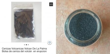 Las cenizas se pueden comprar por un módico precio en internet.