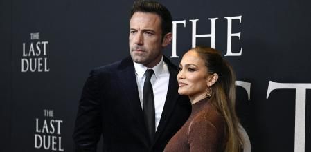 Jennifer López y Ben Affleck en el estreno de la película