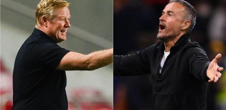 Ronald Koeman y Luis Enrique