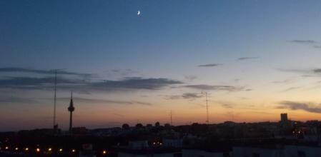 El atardecer de Venus en Madrid.