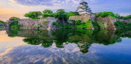 Castillo de Osaka, Japón