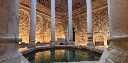El apoditerio de los baños árabes de Girona.