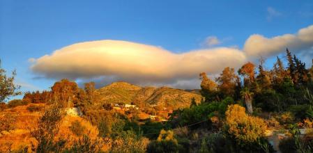 Nube ovni en Mijas.