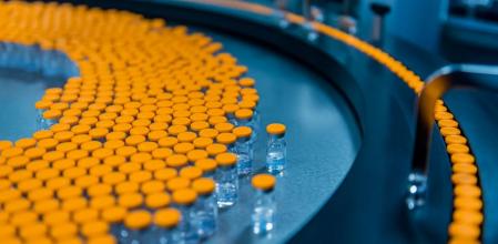 Pfizer/BioNTech's new pediatric COVID-19 vaccine vials are seen in this undated handout photo. Pfizer/Handout via REUTERS  ATTENTION EDITORS - THIS IMAGE HAS BEEN SUPPLIED BY A THIRD PARTY. MANDATORY CREDIT