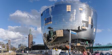 Un florero:.El Depot, en el Museum Park de Rotterdam, está concebido por el prestigioso estudio de arquitectura MVRDV