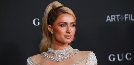 Paris Hilton posa en la Gala LACMA Art+Film, en Los Ángeles