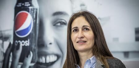 Athina Kanioura, en la sede de Pepsico en Cornellà, la semana pasada