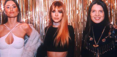 Alejandra Rubio junto a unas amigas en el cumpleaños de la influencer Raquel Reitx