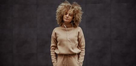 Los conjuntos de punto son tendencia este invierno.