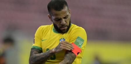 Dani Alves jugó su último partido el pasado 10 de septiembre en el Brasil-Perú clasificatorio para el Mundial de Qatar