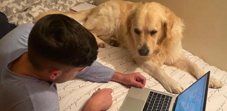 Sergi y su fiel amigo Tro