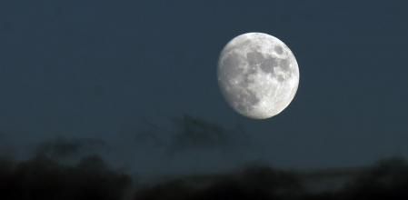 La Luna casi llena de noviembre.