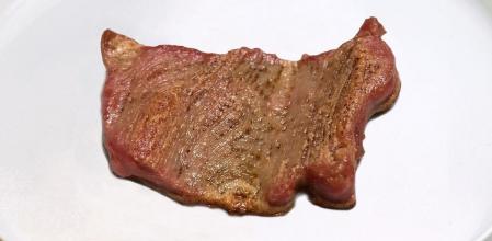 Carne de proteína vegetal elaborada por medio de un sistema de micro-extrusión