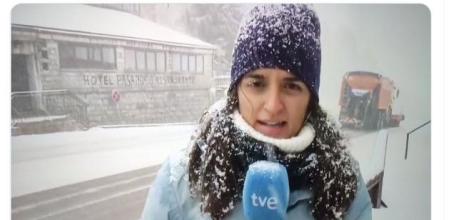 La divertida reacción de una reportera de TVE tras conseguir ‘sus objetivos profesionales’