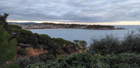 Vistas desde el Camino de Ronda de Sant Feliu de Guíxols.