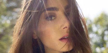 La actriz Lily Collins