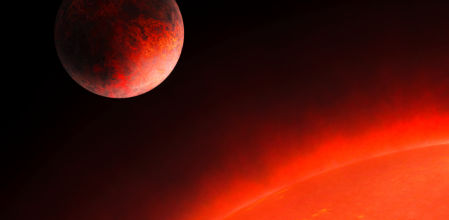 GJ367b orbitando la estrella enana roja GJ367