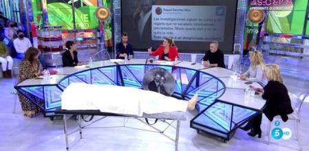 'Sálvame' recrea la autopsia de Mario Biondo en plató