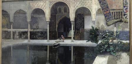 'El patio de la Alberca', de Fortuny