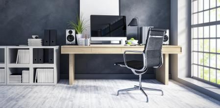 Espacio de trabajo en casa.