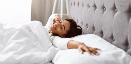 Mantas y edredones para dormir caliente en invierno.