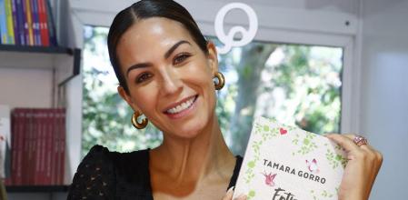 Tamara Gorro, en la presentación de su último libro, 'Entre sentimientos', en el que comparte su testimonio y diferentes ejercicios son para trabajar la autoestima y la positividad.
