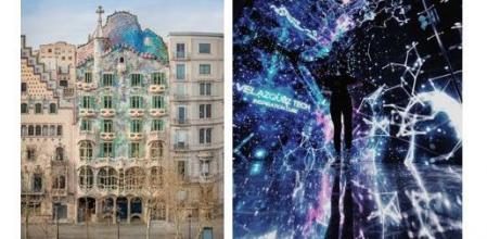 Casa Batlló en Barcelona y el Velázquez Tech Museum en Madrid