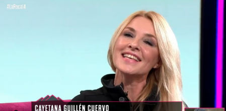 Cayetana Guillén Cuervo, en 'La Roca' de La Sexta