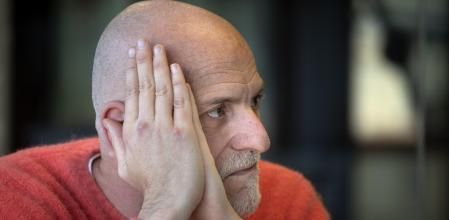 Otro momento de la entrevista