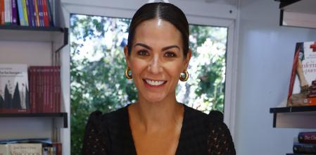 Tamara Gorro during book premiere Entre sentimientos at Madrid Book Fair on Sunday, 19 september 2021.