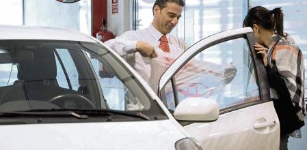 Imagen tomada en un concesionario de Toyota 