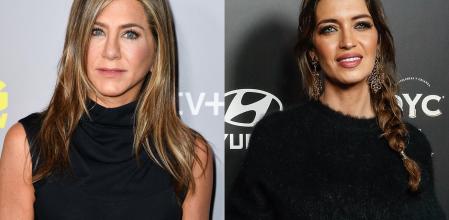 Jennifer Aniston y Sara Carbonero, unidas por el mismo pantalón