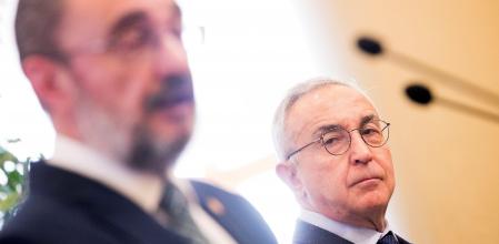 Alejandro Blanco se ha reunido este jueves con Javier Lambán