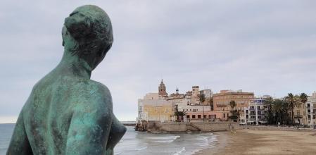 La escultura dedicada a la mujer mediterránea.