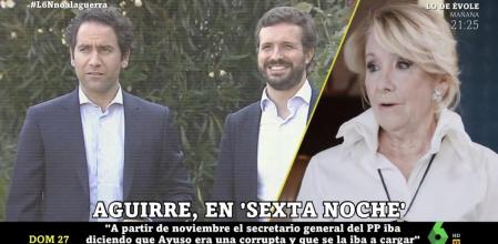 Aguirre fue entrevistada por