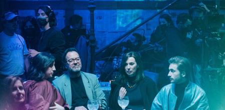 Escena del spot 'Estimem-nos' en El Siglo de Mercantic a Sant Cugat del Vallès