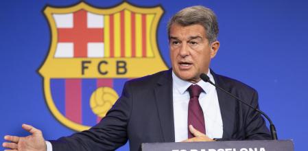 El presidente del Barcelona, Joan Laporta, ha intervenido públicamente en multitud de ocasiones durante los 12 meses que han transcurrido desde su triunfo electoral