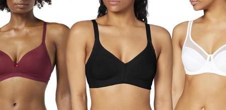 Sujetadores cómodos en Amazon.