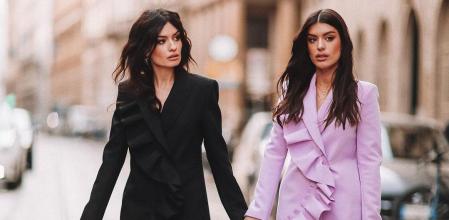 Madame de Rosa y Dulceida con sus estilismos con mallas