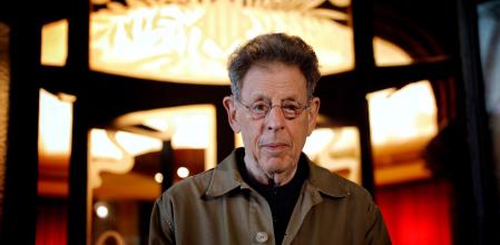 El compositor Philip Glass en el Palau de la Música&nbsp;