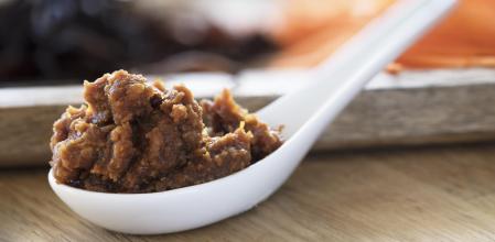 El miso es una pasta muy poco atractiva